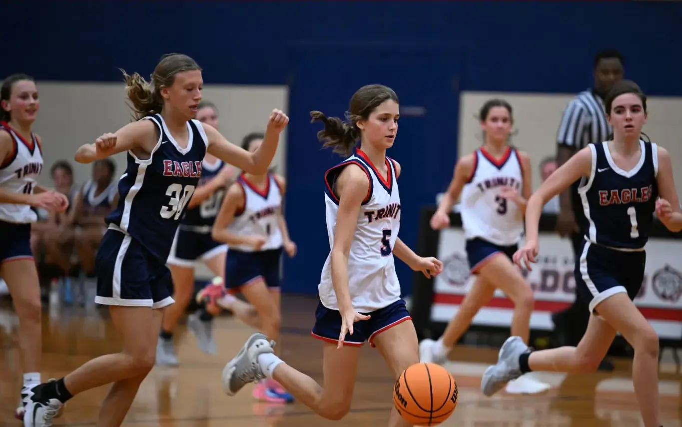 middle school basketball girls teamon page image